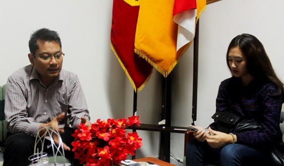 Pengamat Komunikasi Politik Adiyana Slamet, S.IP., M.Si. by Iman/Bbcom