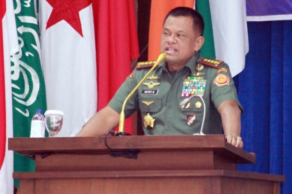 Panglima TNI Jenderal Gatot Nurmantyo