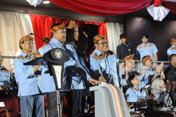 Presisen Joko Widodo membuka PON XIX/2016 di GBLA, Gedebage, Kota Bandung, Sabtu (17/9) malam. by Humas Pemprov Jabar