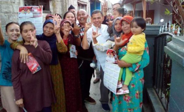 Ajay Terus Blusukan Temui Warga Cimahi