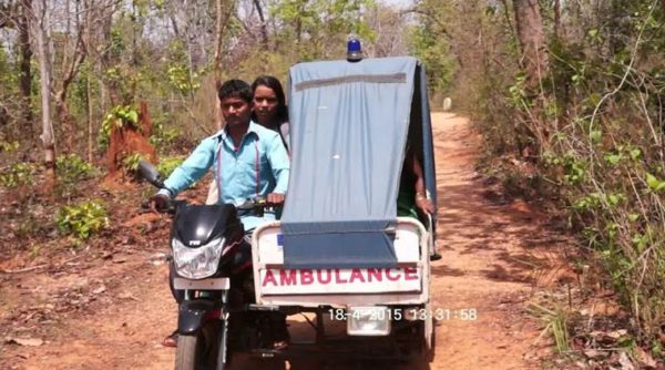ilustrasi motor ambulan