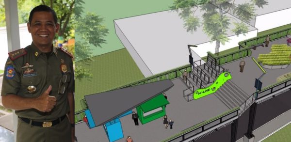 Kasatpol PP Kota Bandung Dadang Iriana