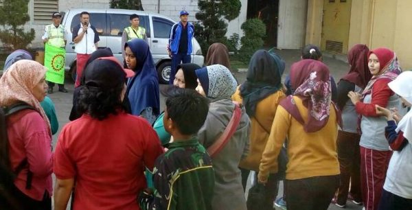 jalan santai buruh rancaekek