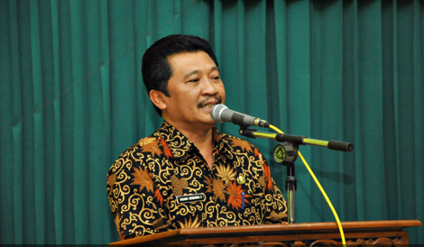Kabid Poldagri Bakesbangpol Kab Bandung Dadang Hermawan. by ist