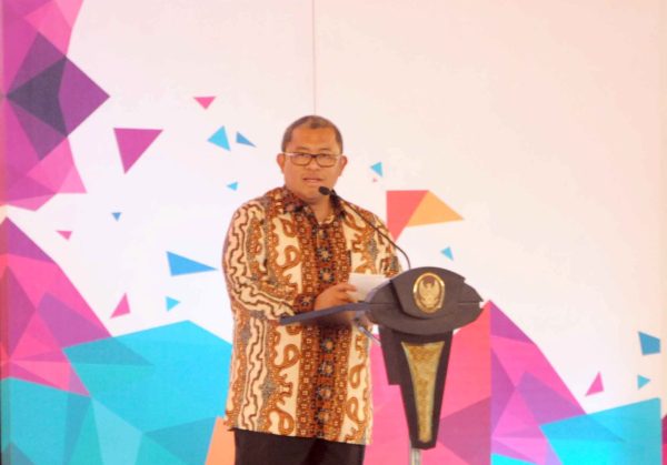 Gubernur Jabar Ahmad Heryawan saat ‘Jambore HIPMI PT se-ASEAN di Telkom University, Bandung, Senin (23/5/). by Humas Pemprov Jabar