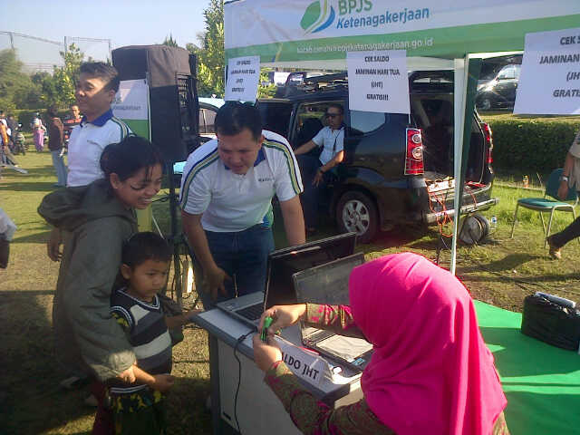 BPJS Ketenagakerjaan Sosialisasi ke Pedagang Pasar Cimindi