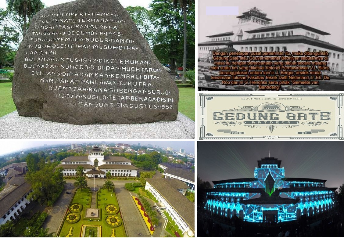 Nih, Sejarah Gedung Sate dan Harbak PU BaleBandung