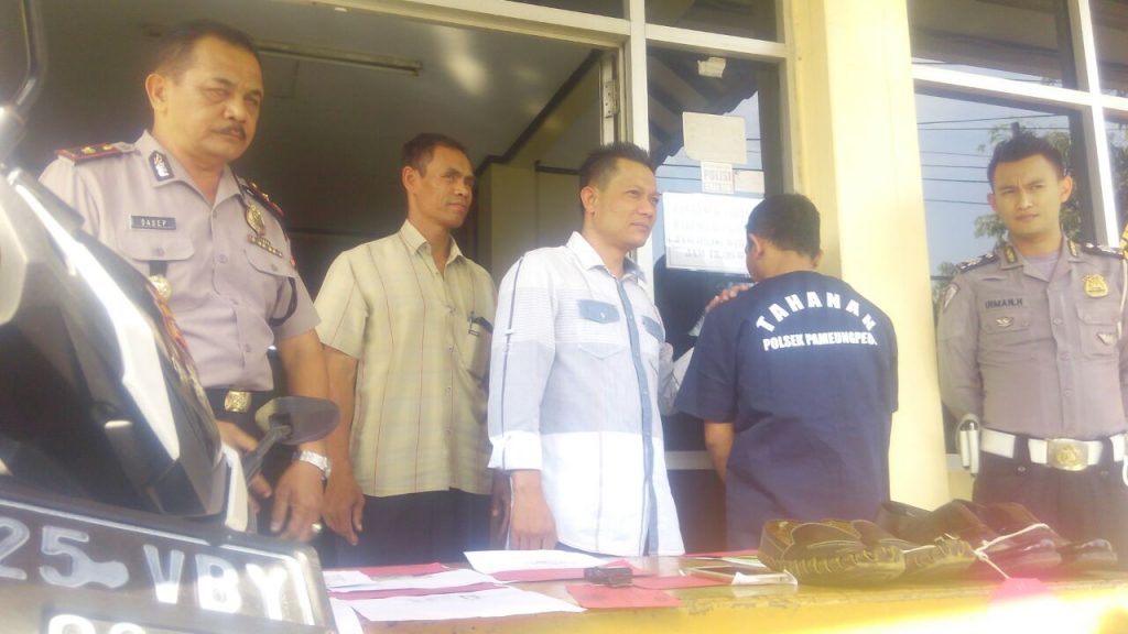 Polsek Pameungpeuk Tangkap Residivis Jadi Polisi Gadungan