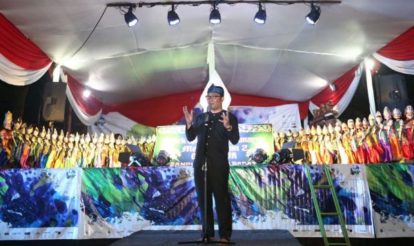 SeniBandung#1 Sukses, Ridwan Kamil Sangat Puas