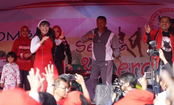 Isi Akhir Pekan, Kang Hasan Himbau Budayakan Olahraga