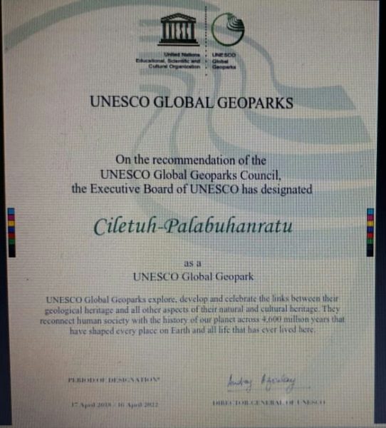 sertifikat unesco