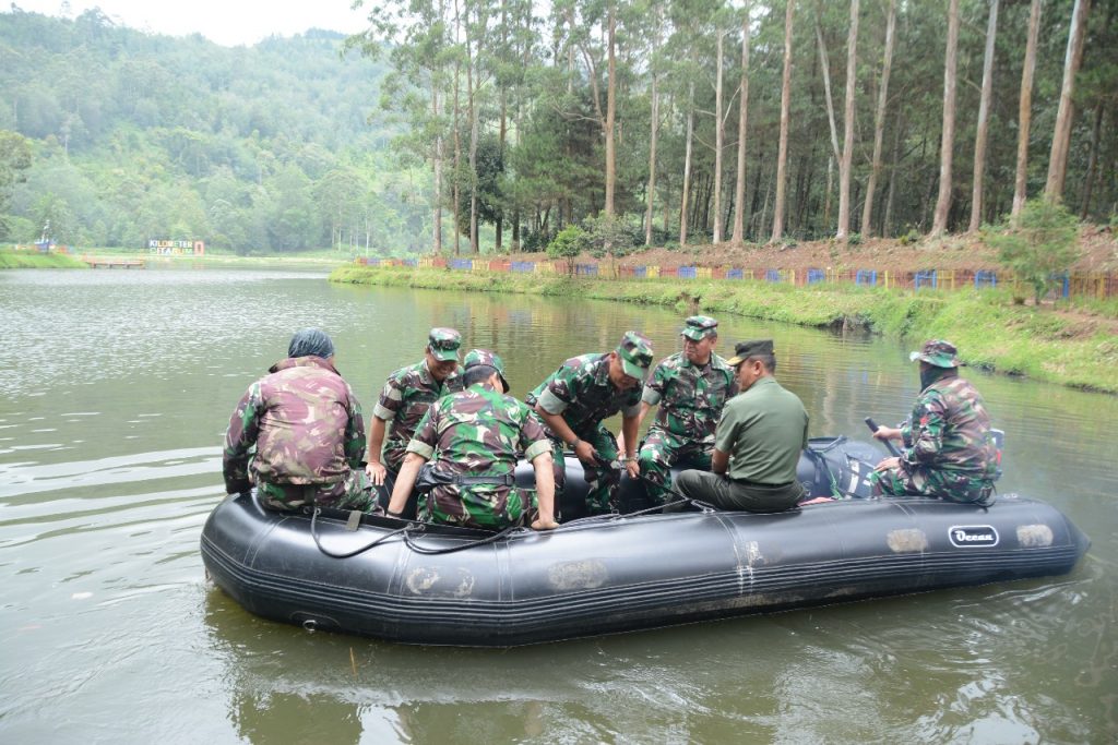 Kasdam III/Siliwangi Tinjau Cisanti