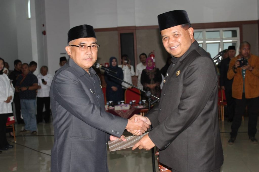 Umbara Lantik Asep Sodikin Jadi Sekda Definitif