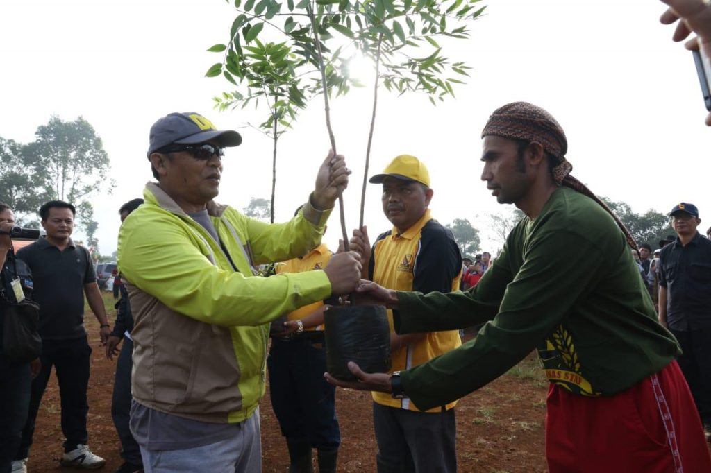 Revitalisasi Lahan Kritis dengan Hutan Sabilulungan Desa