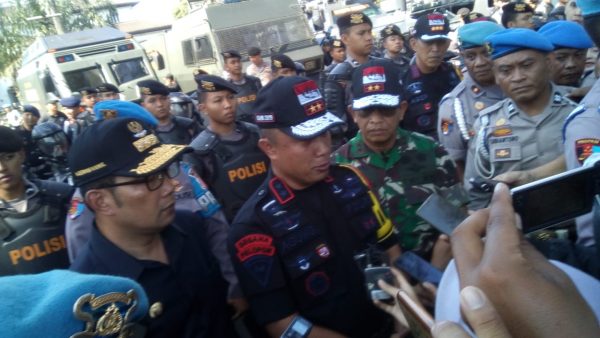 kapolda pangdam apel