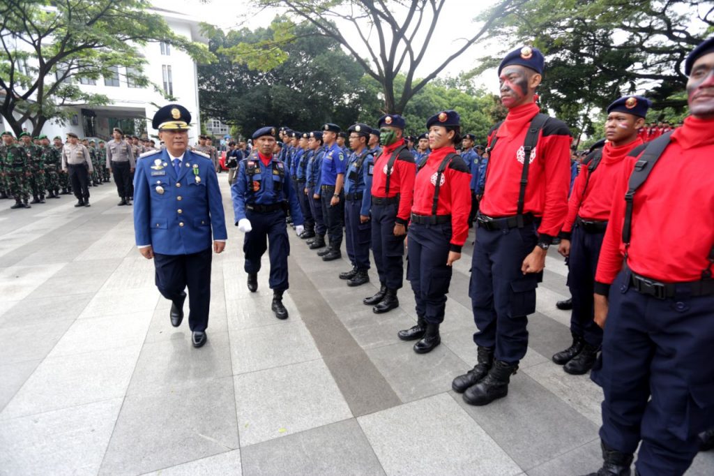 HUT ke-100 Damkar, Diskar PB Kota Bandung Unjuk Kebolehan