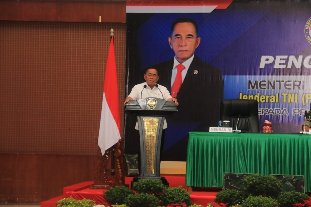 Menhan; “Tidak Boleh Ada Kekuatan yang Merendahkan TNI”