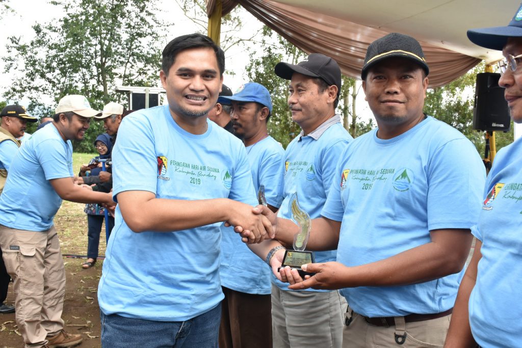 Wabup Gun Gun Imbau Warga Bijak Gunakan Air Bersih