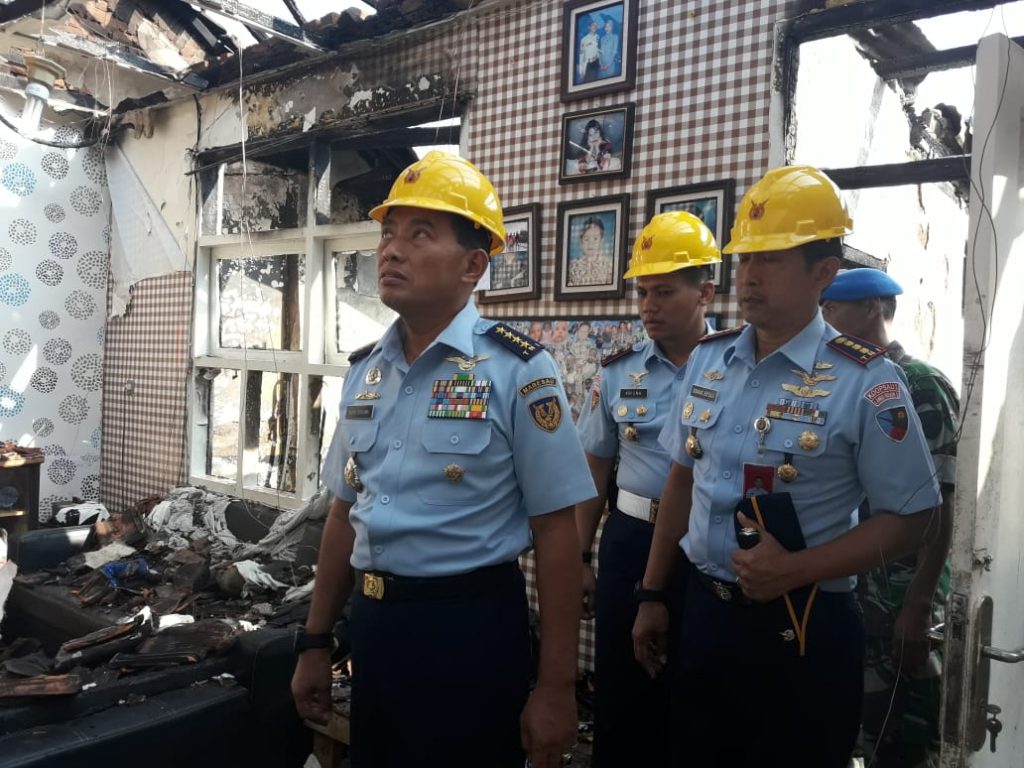 Kasau Tinjau 3 Rumah Anggota yang Kebakaran
