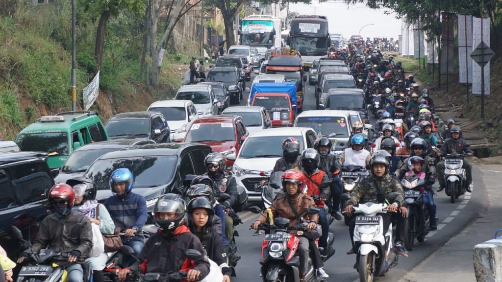 Lebaran 2019 Pemudik Meningkat di Jalur Nagreg
