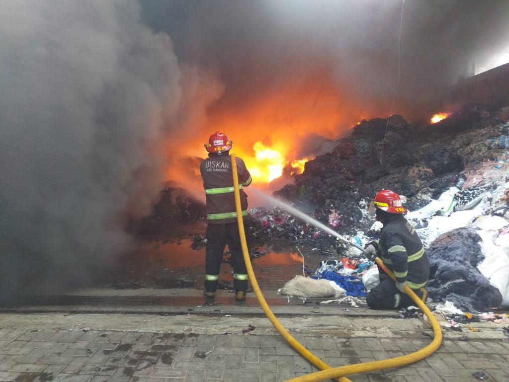Pabrik Majun di Cihampelas Ludes Terbakar
