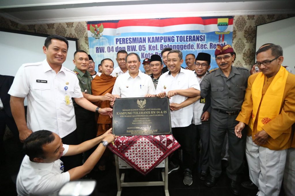 RW 04-05 Balonggede Resmi Jadi Kampung Toleransi
