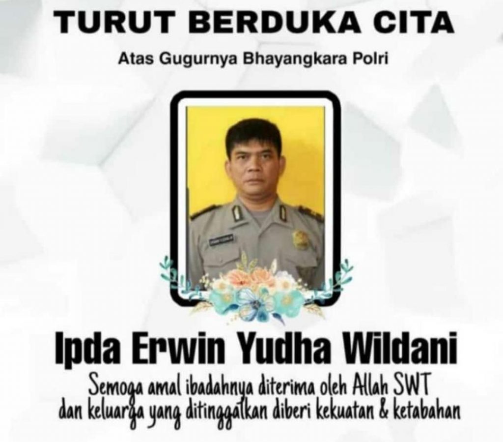 Korban Luka Bakar Demo Cianjur Ipda Erwin Akhirnya Gugur