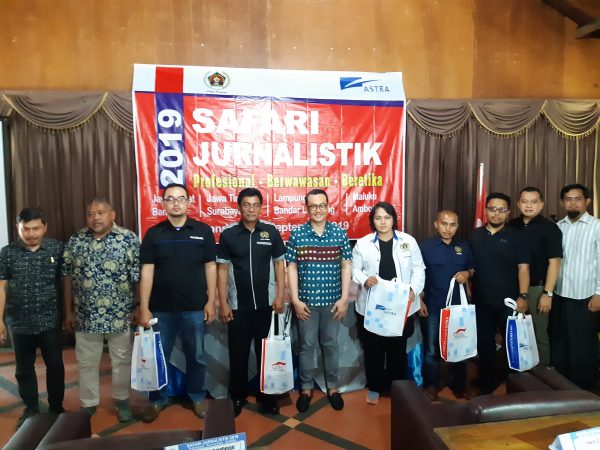 PWI-Astra Gelar Safari Jurnalistik di Kab Bandung