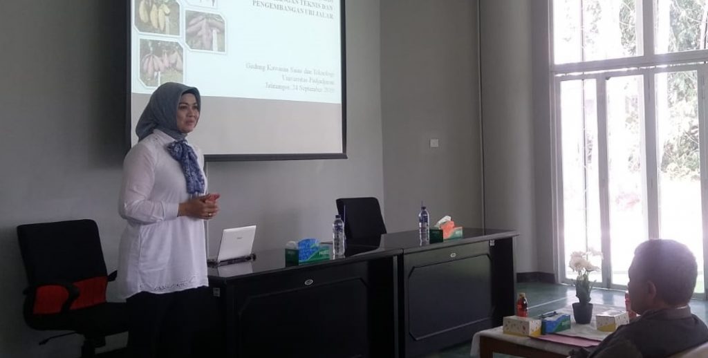 Riset Unpad Kembangkan Potensi Ubi Cilembu
