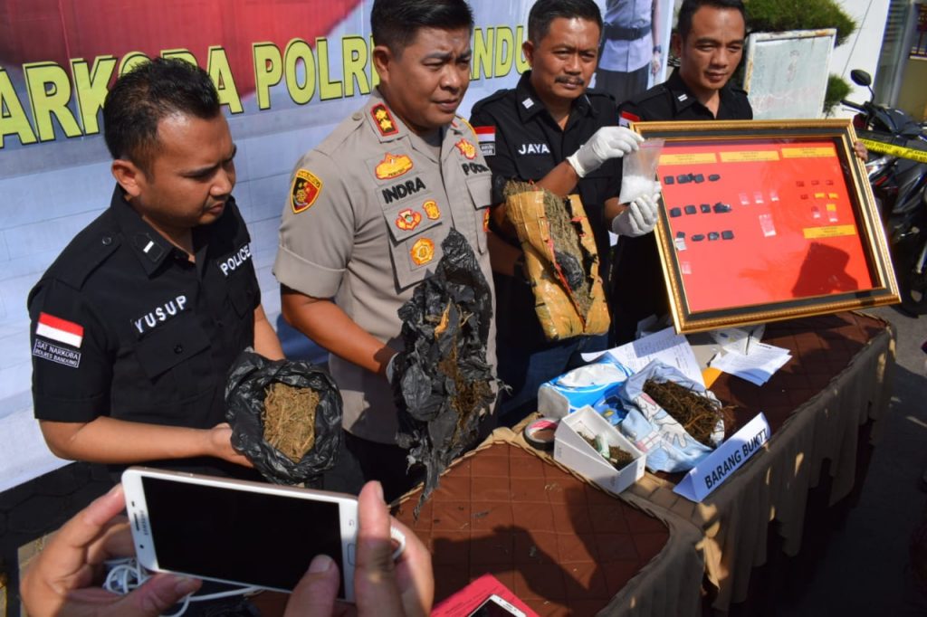 Sepekan Polres Bekuk 6 Pengedar Narkoba