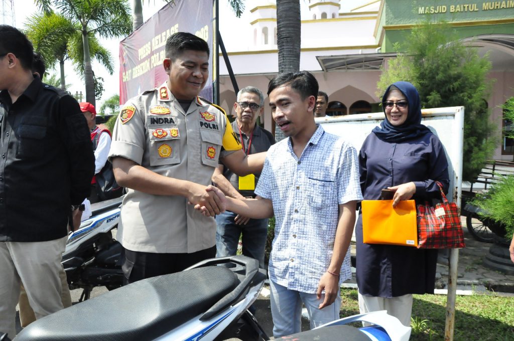 9 Pemuda Ini Curi 34 Motor Secara Berjamaah
