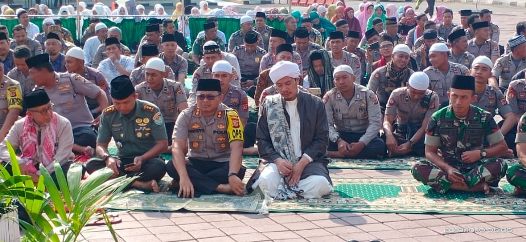 Polres Sumedang Gelar Salat Istisqa 