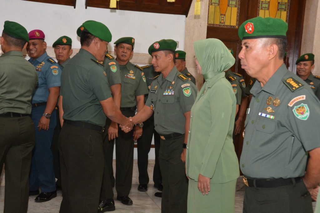 61 Personil Kodam Naik Pangkat
