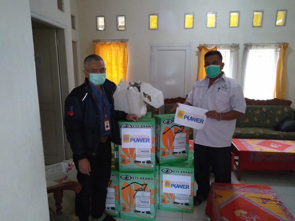 Indonesia Power Kamojang Salurkan Bantuan untuk Warga Terdampak Covid