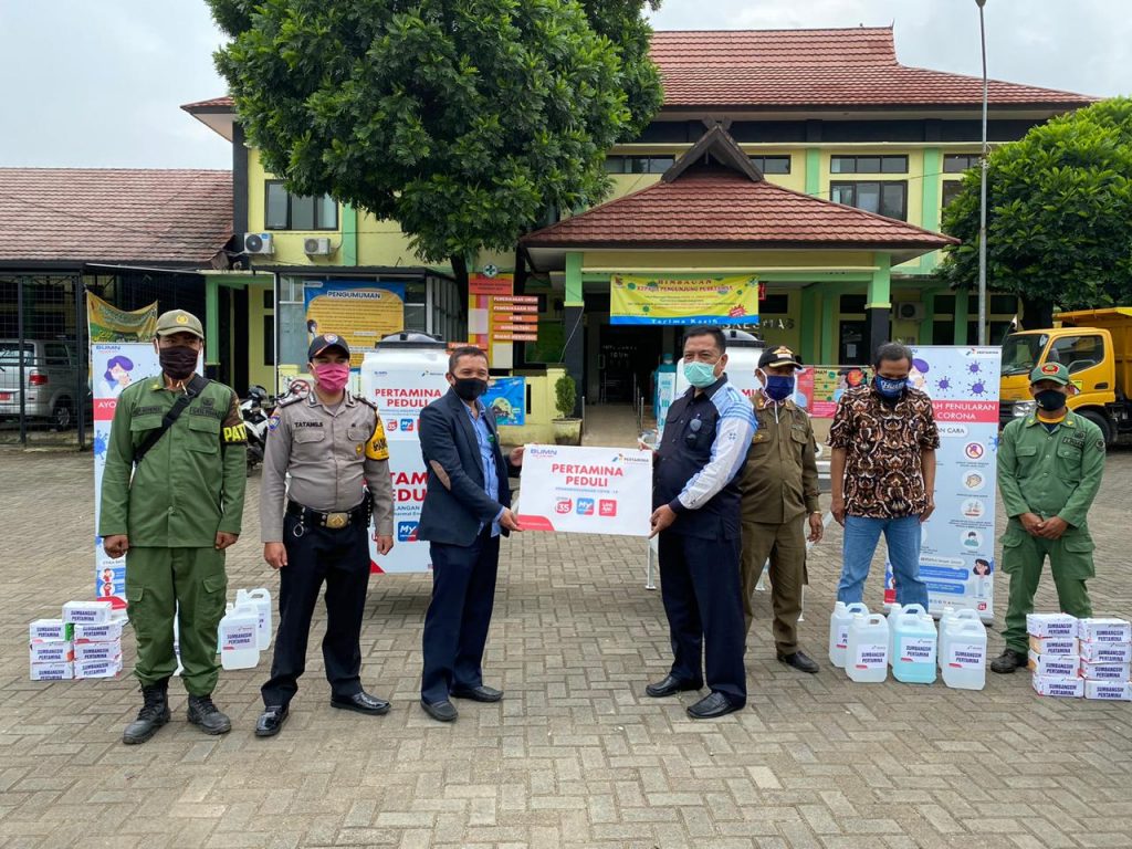 PGE Salurkan Bantuan Penanggulangan Covid-19 ke Kab Bandung