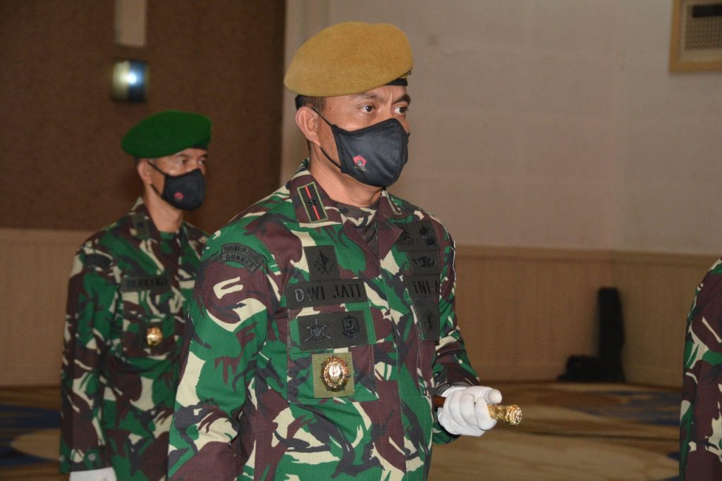 Brigjen TNI Dwi Jati Utomo Resmi Jabat Danpussenarmed Kedua Kali