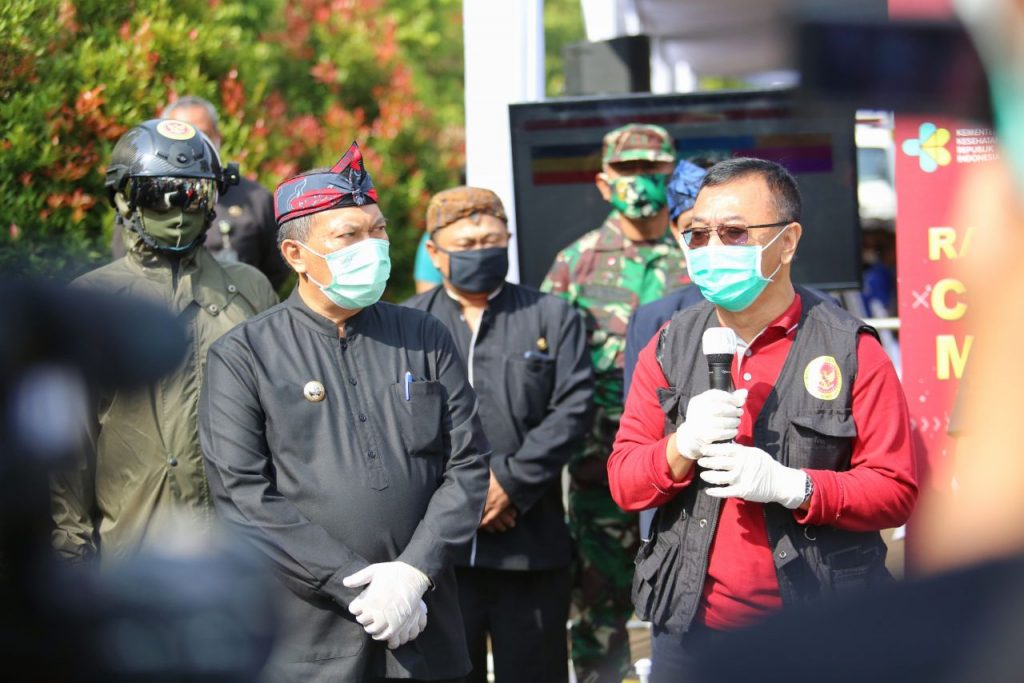 BIN dan Pemkot Bandung Kolaborasi Gelar Rapid Tes