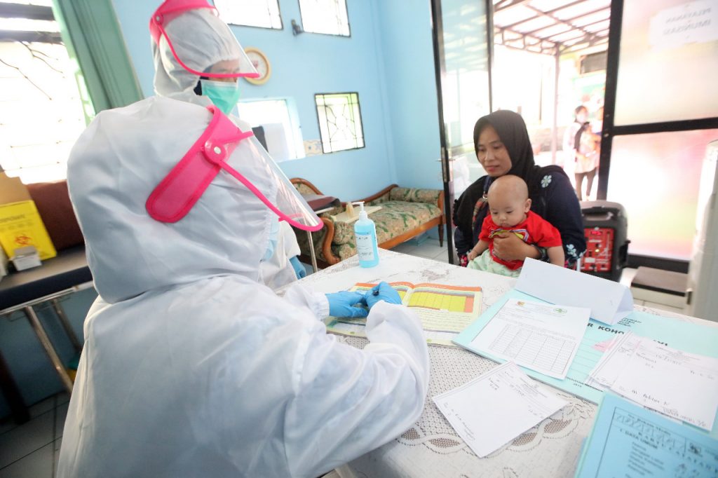 Puskesmas Kab Bandung Layani Imunisasi di Masa Pandemi