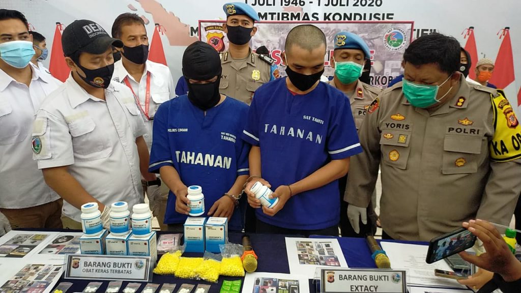 Biduan Asal KBB Edarkan Sabu Lewat Jaringan Lapas