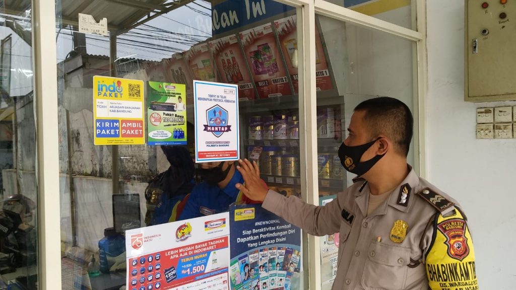 Polresta Bandung Luncurkan Inovasi Mantap Lawan Covid-19