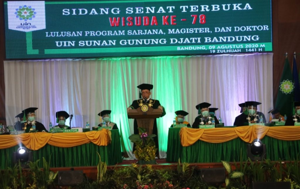 Wisuda UIN Sunan Gunung Djati Bandung ke-78 Digelar secara Virtual