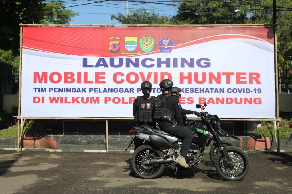 Mobile Covid Hunter Akan Pelototi Warga Bandung Terapkan Protokol Kesehatan