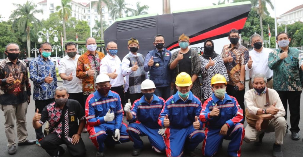 PUSPA Jelekong, Lokasi Rintisan Pengelolaan Sampah Skala Kawasan