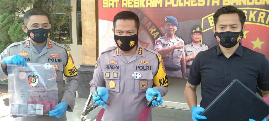 Satreskrim Polresta Bandung Bekuk 5 Tersangka Curanmor