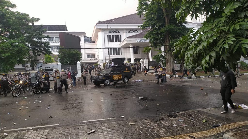 Perusuh di Gedung DPRD Jabar yang Diamankan Reaktif Covid-19