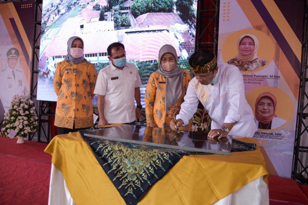 Bupati Bandung Resmikan Gedung Rawat Inap Baru RSUD Majalaya