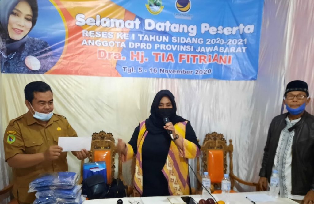 Anggota DPRD Jabar Tia Fitriani Konsisten Kawal Bantuan untuk Dapilnya