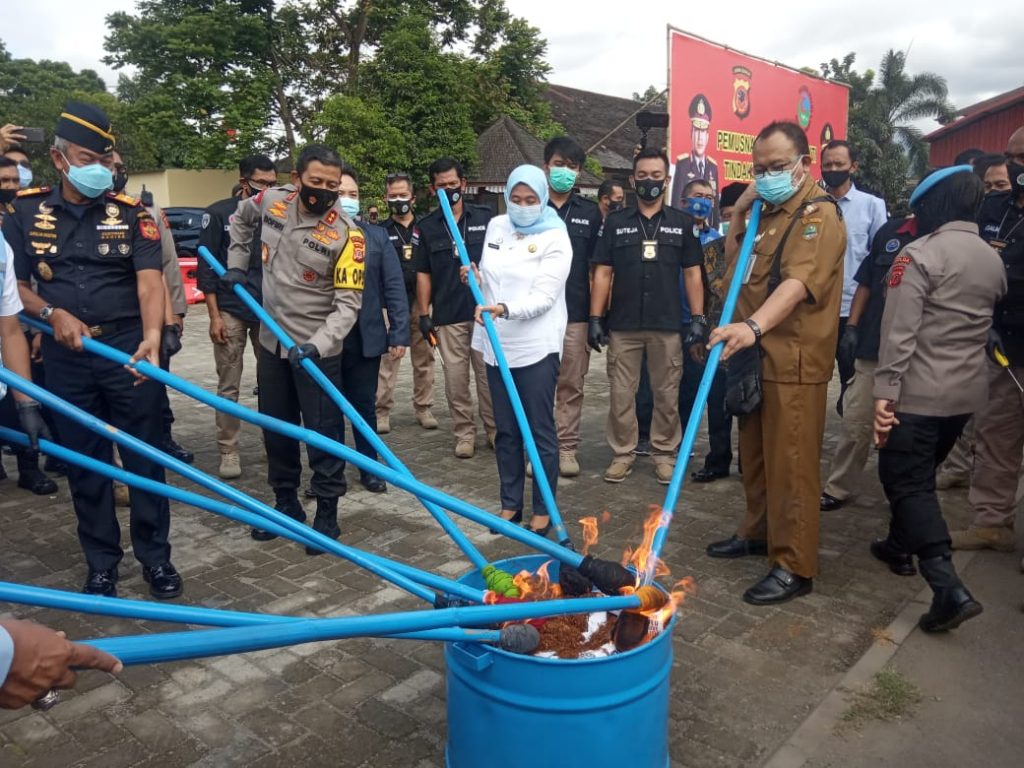 Kapolda Janjikan Reward Bagi Anggota Berhasil Ungkap Kasus Narkoba