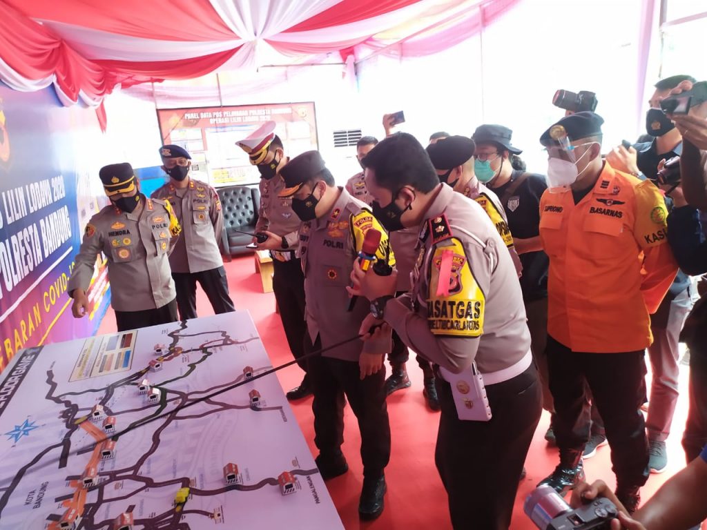 Wakapolda Jabar Tinjau Kesiapan Pengamanan Libur Nataru di Jalur Nagreg