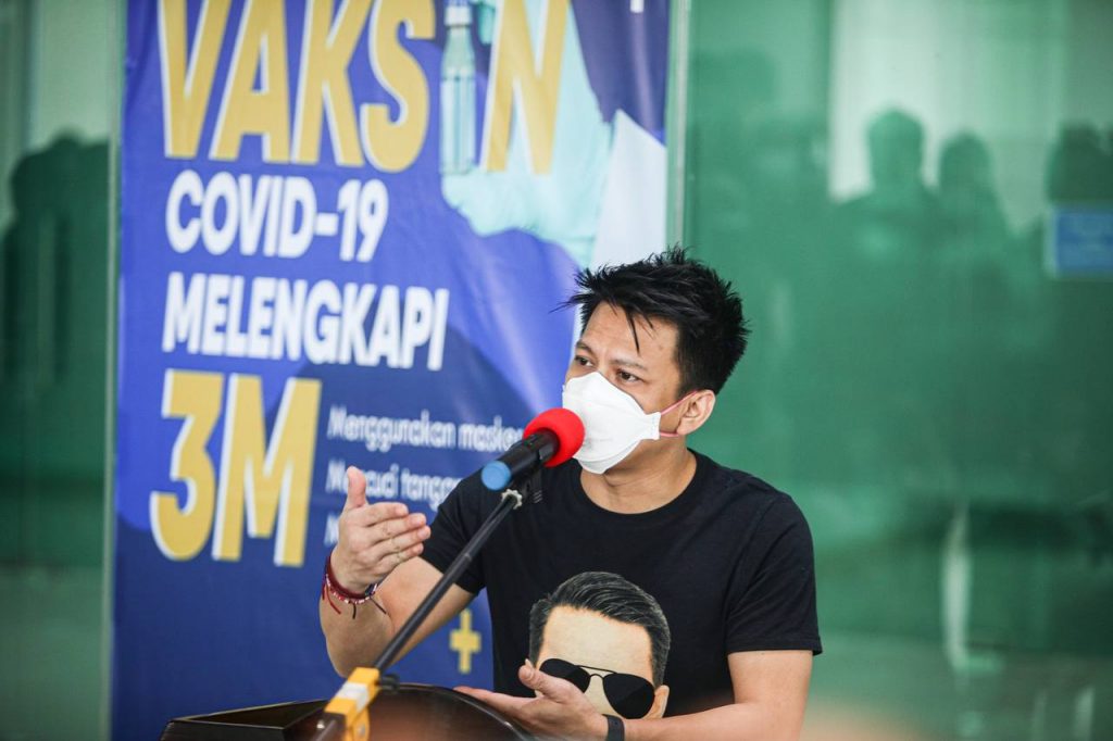 Soal Efek Samping Vaksin, Ariel : Cuma Perasaan Saja